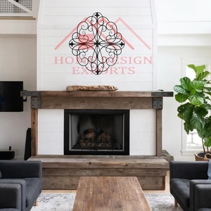 Art mural abstrait moderne en fer pour la maison, les hôtels et les restaurants, table de mariage, décoration murale, art mural en fer - Product Image 5