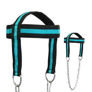 Arnés de Cabeza Portátil al por Mayor con Correa de Nylon Resistente y Cadena de Acero Inoxidable, Capacidad de Carga de 15 lb, Equipo de Gimnasio para Ejercicios de Fuerza del Cuello - Product Image 6