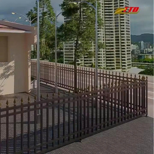 Paneles de valla metálica respetuosos con el medio ambiente personalizables para uso en jardines y granjas Fabricante Vietnam Iron Fence Expo... - Product Image 1