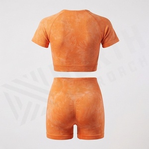 Conjunto de Shorts de Yoga de Compresión para Mujer, Hechos a Medida, Ropa Deportiva Informal para Gimnasio, Fitness y Actividades Deportivas - Product Image 2