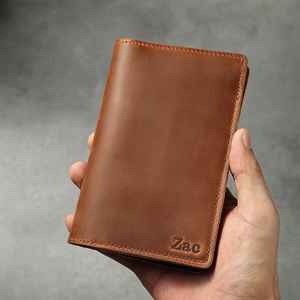 Funda de Cuero Genuino Suave para Cuaderno de Lujo, con Protección y Recargable, para Reuniones y Notas NBC-0007 - Product Image 3