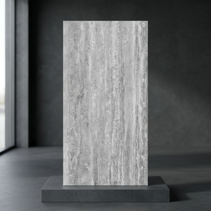 Voyega travertine กระเบื้องเคลือบเงาไม้มันวาวสูงหรูหราขนาด80X160สำหรับตกแต่งผนังห้องนั่งเล่นโรงแรม - Product Image 5