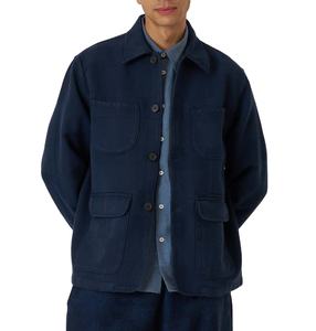 Super Quality Custom Logo Casual Street Wear Canvas <b>Worker</b> <b>Jacket</b> Quilted Lining Heavyweight Utility Mechanics <b>Jacket</b> For Men - Product Image 1