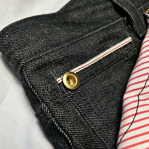 กางเกงยีนส์เดนิมทรงหลวมคุณภาพสูงแฟชั่นแบบสั่งทำ กางเกงยีนส์ทรงตรงแบบเรียบง่ายสั่งทำได้ กางเกงยีนส์ทรงหลวม - Product Image 3