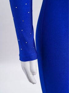 Justaucorps intégral pour filles de 6 à 16 ans, combinaison de patinage artistique, justaucorps pour spectacles et événements, justaucorps de danse latine, vêtements de danse moderne - Product Image 4