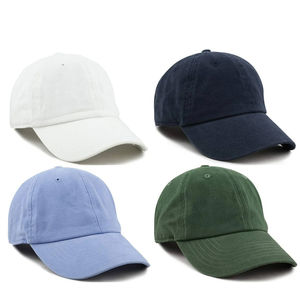 Gorras de Béisbol para Hombre, Logotipo Personalizado, Tela Suave, Venta al Por Mayor, Transpirables e Impermeables, 100% Algodón, Servicio OEM, Bordado a Mano Deportivo - Product Image 1