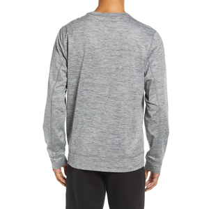 Pull en molleton 100 % coton pour homme, col rond, anti-boulochage, tricoté, coupe classique, couleur unie, décontracté, pour l'hiver - Product Image 4