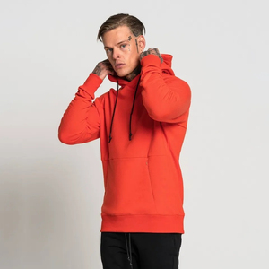 Custom Logo Oversized Boxy Cropped Hoodie Men Stacked Baggy Jogger Flare Sweatpants Sweat suit Men's Two Piece <b>Sets</b> Tracksuit - Product Image 5