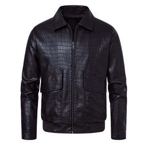 <b>SMART</b> SHINE ENTERPRISES <b>Men</b> Heritage Style Genuine Leather Soft Casual Zip Front Durable Regular Fit Winter Quick Dry Breathable - Product Image 5