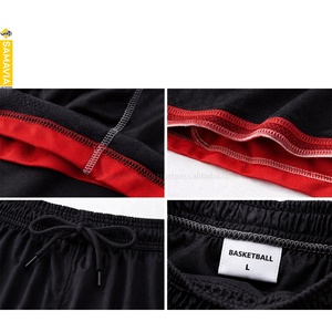 Shorts de sport de basketball Samavia personnalisés et respirants en polyester, coupe athlétique, pour la vente en gros et les commandes en gros, avec impression par transfert thermique sur le devant - Product Image 5