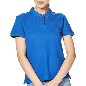 Chemise décontractée pour femme personnalisée à manches courtes 100% coton de haute qualité, séchage rapide, écologique et respirante - Product Image 1