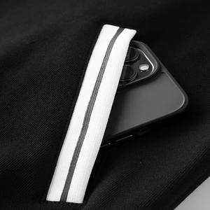 Custom Logo <b>Men</b> Bomber <b>Jacket</b> Casual Stripe Trim Button Up Streetwear Blank Unbranded Fleece <b>Flight</b> <b>Jackets</b> Wholesale - Product Image 5