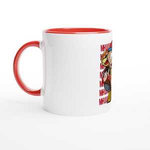 Taza de Café de Cerámica de Dos Tonos con Diseño de Dibujos Animados Divertidos, Apta para Lavavajillas, con Caja de Regalo Incluida - Product Image 6