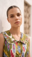 Nouveautés 2023 : Robe longue maxi décontractée bohème pour femme, motif floral, tie-dye, style gypsy chic, en viscose crêpe à volants, idéale pour l'été et respectueuse de l'environnement.