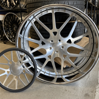 2 jantes forgées Maglia 22 24 26 28 30 pouces 5x112 5x120 5x130 6x139.7 pour Rolls Royce Phantom Cadillac Escalade Tahoe S1