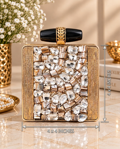 Wholesale Fashion Classic Casual Mini Mother of Pearl Clutch Bag with Magnetic Closure for Women Evening Party Wedding - Product Image 2