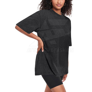 Camiseta Ligera para Mujer, Talla Adulto, Lavado Ácido, Tela Transpirable, Camiseta Casual para Uso Diario - Product Image 2