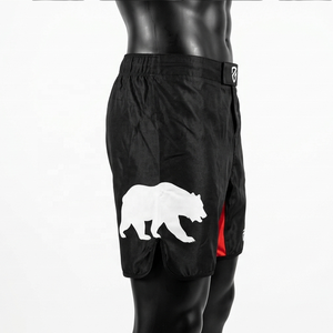 กางเกง MMA พิมพ์ลายตามสั่งสำหรับผู้ชาย กางเกงสำหรับต่อสู้แบบ Grappling  แบบ Unisex  ออกแบบเองได้ ชุดยูนิฟอร์มศิลปะการต่อสู้ กางเกงคิกบ็อกซิ่ง กางเกง UFC - Product Image 3