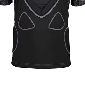Camiseta Deportiva Transpirable de Secado Rápido con Forro Acolchado, Unisex, Manga Corta, Protección para Verano, Precio al por Mayor - Product Image 5