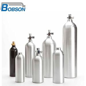 Cylindres en aluminium personnalisés de 1800 psi, 400 ml, réservoir d'air CO2 avec valve à broche, norme ISO - Product Image 4