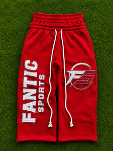 Custom Mens Baggy Sweat <b>Shorts</b> Embroidered Logo Streetwear Fleece <b>Shorts</b> Oversized Long Basketball Jogger <b>Shorts</b> Wholesale - Product Image 6