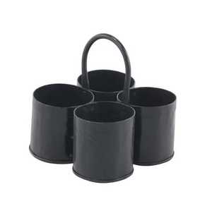 Porte-bouteilles à vin classique en métal et bois, élégant pour la cuisine et la décoration intérieure, idéal pour la table à manger, pour le champagne et la présentation au bar - Product Image 6