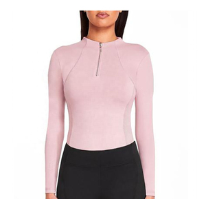 Horse Riding Base Layer Shirt Customized Logo Breathable Soft Touch Fabric Horse Riding Base Layer Shirt Women Long Sleeve - Product Image 2