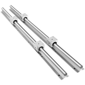 2 Pezzi di Guida Lineare SBR16 800mm e 4 Pezzi di Blocco Cuscinetto SBR16UU per Macchine Automatizzate - Product Image 1
