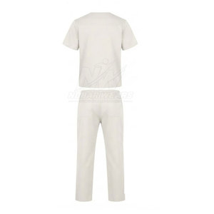 Premium Men Scrub Suit <b>Doctor</b> Uniform <b>Set</b> With Soft Touch Fabric Contemporary Style Pockets And Professional Appearance - Product Image 2