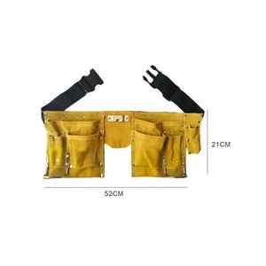 Wholesale Best Selling Made Pakistan Heavy-Duty Leather <b>Tool</b> <b>Bag</b> High Quality OEM Customizable Waterproof Leather <b>Tool</b> <b>Bag</b> - Product Image 3