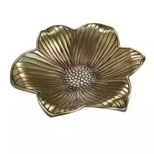 Elegant Metal Dry Fruit Bowl Snack Serving Dish Decorative Tableware Home Kitchen Dining Wedding Party Use - Product Image 2