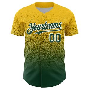 Maillot de baseball professionnel à boutons, uniforme d'équipe personnalisé, 100 % coton biologique, antibactérien, col en V, imprimé sérigraphié, manches courtes - Product Image 2