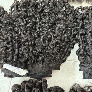 Extensiones de cabello Remy vietnamita más vendidas 100%, últimas tendencias, ondas rectas sedosas y rizadas, estilo Yaki tipo Clip profundo Suelto - Product Image 5