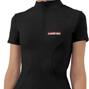Chaqueta con cremallera Feeling Women Slim Fit Full Zip up Yoga Gym Fitness Manga larga Yoga Top Suit para mujer Gym Wear Workout - Product Image 2