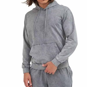 Ensemble de survêtement homme tendance délavé à l'acide, service OEM, coupe oversize personnalisée, ensemble de jogging streetwear à vendre - Product Image 2