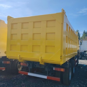 รถบรรทุก SINOTRUCK HOWO มือสอง รถดัมพ์หนัก 6x4 ดีเซล 351-450 แรงม้า ยูโร 1 เกียร์อัตโนมัติ สำหรับงานก่อสร้างในเมือง ขนส่งดินและวัสดุก่อสร้าง - Product Image 6