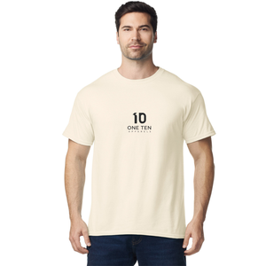 เสื้อยืดผู้ชายผ้าฝ้ายธรรมชาติ คอกลม แขนสั้น สไตล์ลำลอง สำหรับผู้ใหญ่ ขายส่งเสื้อเปล่า - Product Image 2