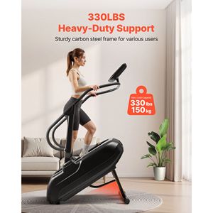 Máquina de Escalada para el Hogar con Pantalla LED, Escalador de Escaleras con Subida Continua, 15 Niveles de Velocidad, Carga Máxima de 28 kg, 330 Libras - Product Image 6