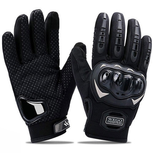 Premium Motorcycle Riding Gloves <b>Full</b> Finger Protective Biker Gloves Touchscreen Compatible Breathable Sports Gloves Anti <b>Slip</b> - Product Image 5