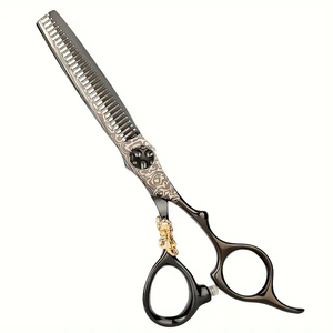 Ensemble de ciseaux de coiffure pour salon, ciseaux de coupe et de texturisation, kit d'outils de barbier pour stylistes et salons - Product Image 4