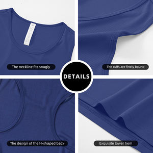 Débardeur de sport extensible pour hommes, résistant à l'abrasion, vêtements de sport confortables pour la course à pied, le vélo, l'entraînement, la salle de sport, vente en gros sur mesure - Product Image 4