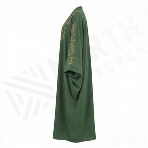 Services OEM, meilleur design, couleur personnalisée, abaya musulmane pour femmes, haute qualité, séchage rapide, respirante, robe longue islamique, vente en gros - Product Image 3