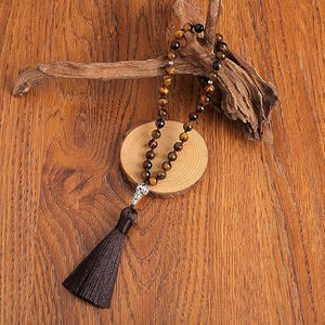 Cuentas de Oración Islámicas Tasbih Musulmán Dhikr Tasbeeh 100 Cuentas para Rezar, Portátiles, Regalo de Ramadán, Cuentas Redondas de Madera, MOQ Bajo - Product Image 6