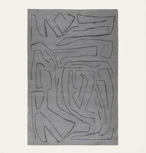 Alfombra de Lana de Lujo Personalizada, Hecha a Mano, de Pelo Alto, Diseño Moderno para Sala de Estar - Product Image 6