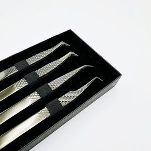 Pinzas para Pestañas de Acero Inoxidable de Alta Calidad y Durabilidad, Puntas Lisas, Rectas y Curvas, Opciones Personalizables, Precio al por Mayor - Product Image 1