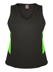 Débardeur Homme Boders en Coton Tricoté 100% Col V Respirant Coupe Ample 230g pour Fitness et Sport avec Panneaux Latéraux Découpés - Product Image 2