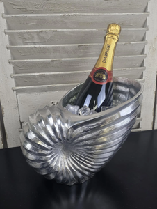 คุณภาพงานฝีมือยอดเยี่ยม ถังแช่แชมเปญขายส่งขนาดใหญ่ สีเงิน ถังน้ำแข็งและอุปกรณ์บาร์ ถังแช่ไวน์พร้อมโลโก้ - Product Image 2