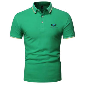 เสื้อโปโลผู้ชายไซส์ใหญ่ สีพื้น คุณภาพพรีเมียม ขายดีที่สุด เสื้อโปโลสำหรับฤดูร้อน ขายส่งราคาถูก สำหรับผู้ใหญ่ - Product Image 1