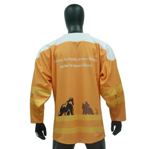 Jersey de Hockey sobre Hielo Personalizado Premium, Uniforme de Hockey Personalizado para Equipo, Camiseta Deportiva, Ropa de Hockey de Alto Rendimiento - Product Image 3