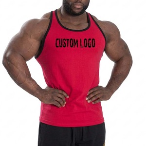 Custom Mens <b>Mesh</b> Tank <b>Top</b> Breathable Lightweight Sleeveless Gym Training Shirt Quick Dry Fitness Sports Apparel Wholesale - Product Image 1